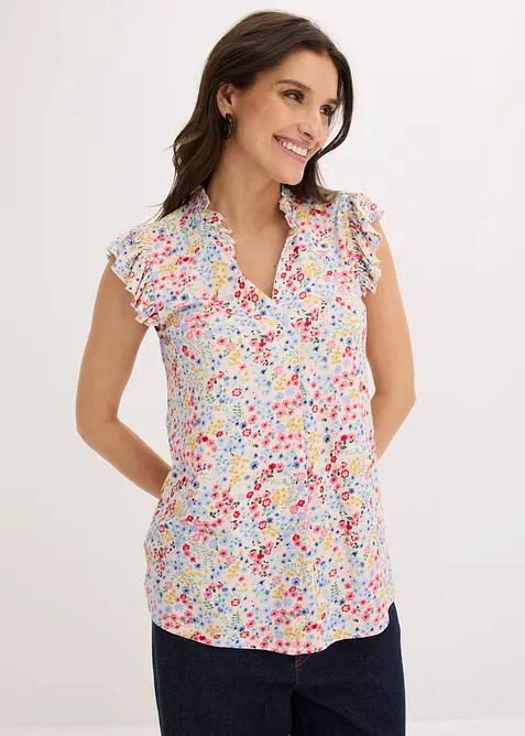 T-shirt in misto viscosa morbido, bonprix