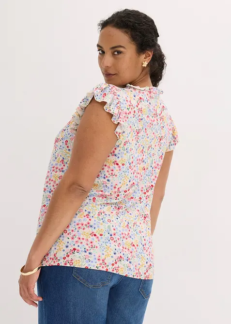 T-shirt in misto viscosa morbido, bonprix