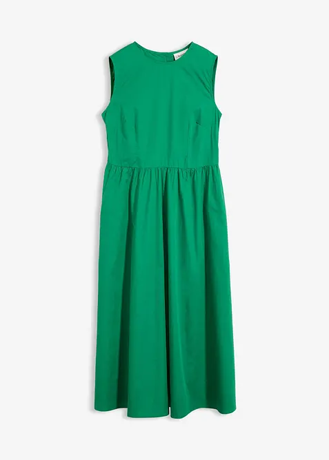 Abito midi in puro cotone biologico, bonprix