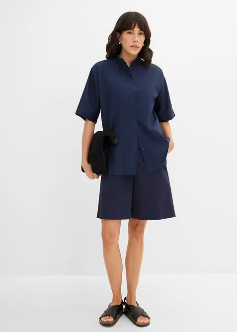 Blusa in puro cotone biologico, bonprix