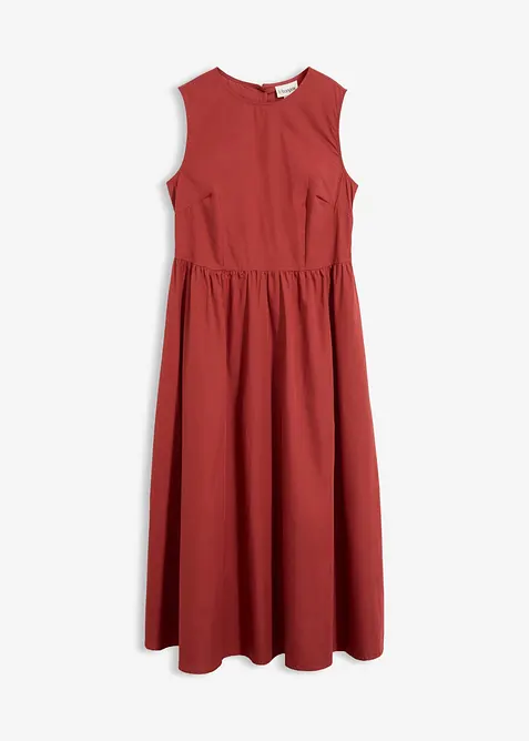 Abito midi in puro cotone biologico, bonprix
