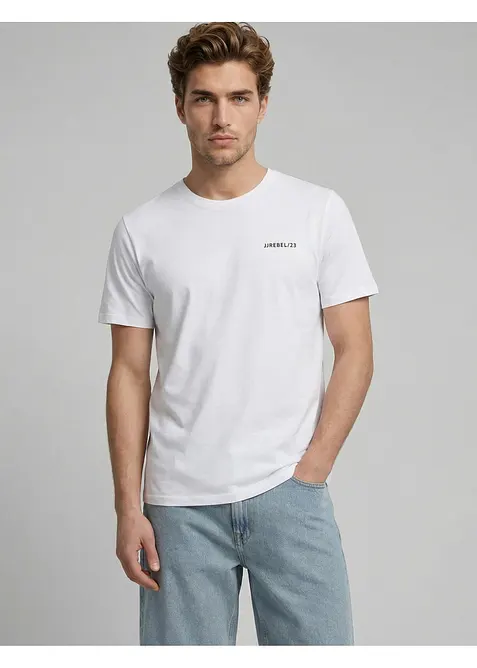 T-shirt JJ REBEL in puro cotone, JJ REBEL