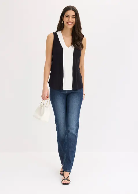 Top con scollatura profonda, bonprix