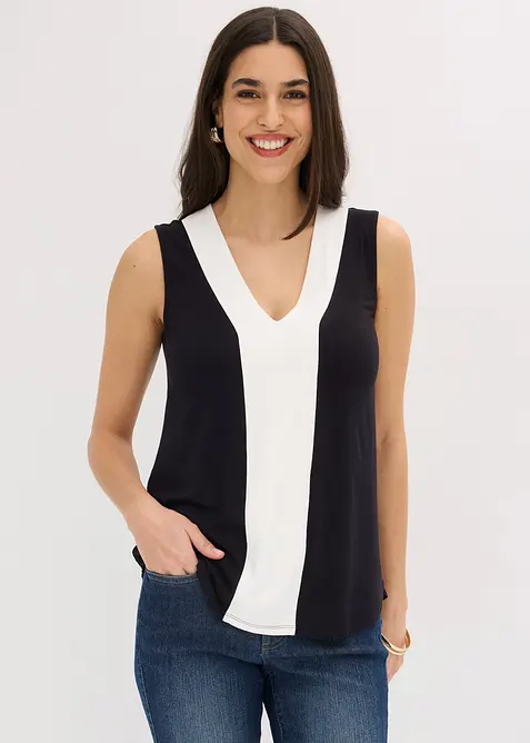 Top con scollatura profonda, bonprix