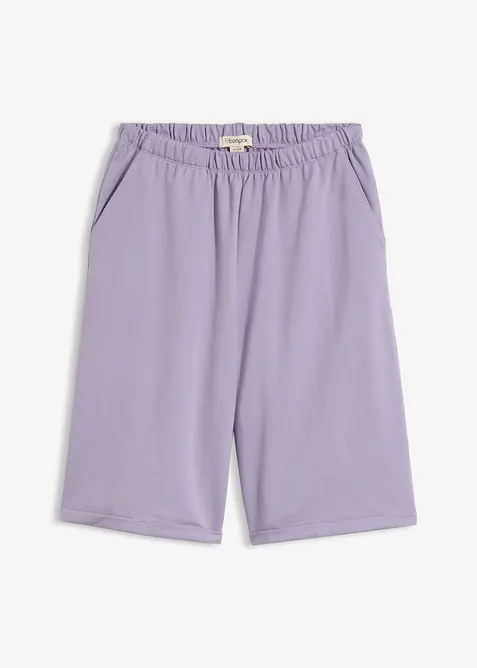 Bermuda in felpa di puro cotone, bonprix