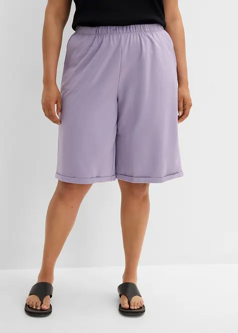 Bermuda in felpa di puro cotone, bonprix