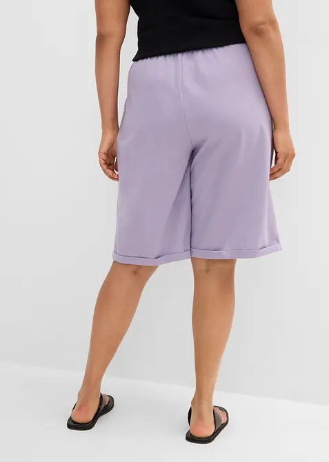 Bermuda in felpa di puro cotone, bonprix