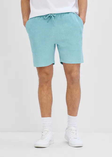 Shorts in spugna con elastico in vita, bonprix