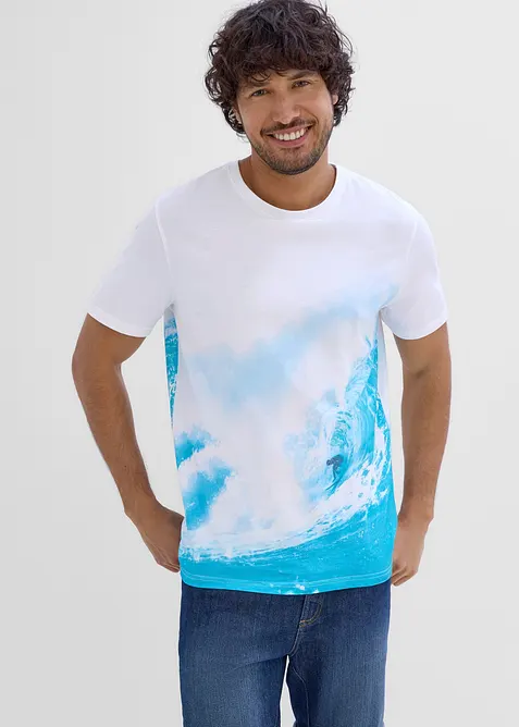 T-shirt in puro cotone biologico, bonprix