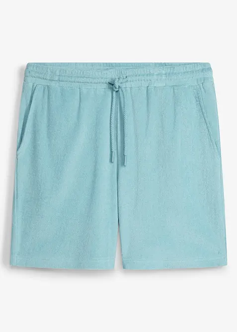 Shorts in spugna con elastico in vita, bonprix