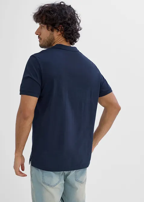 Polo a maniche corte in jersey di cotone biologico, bonprix