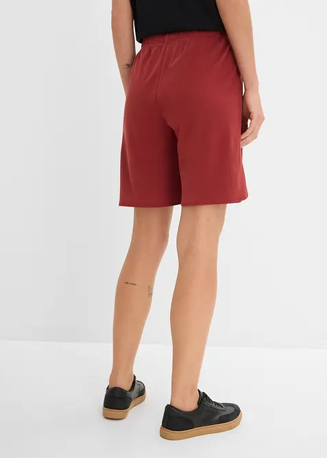 Bermuda con elastico in vita in misto viscosa morbido, bonprix