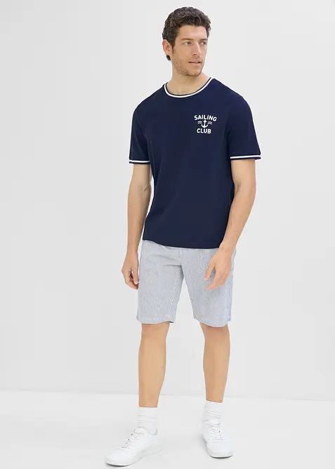 T-shirt in piquet di puro cotone biologico, bonprix