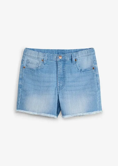 Shorts di jeans, vita media, bonprix