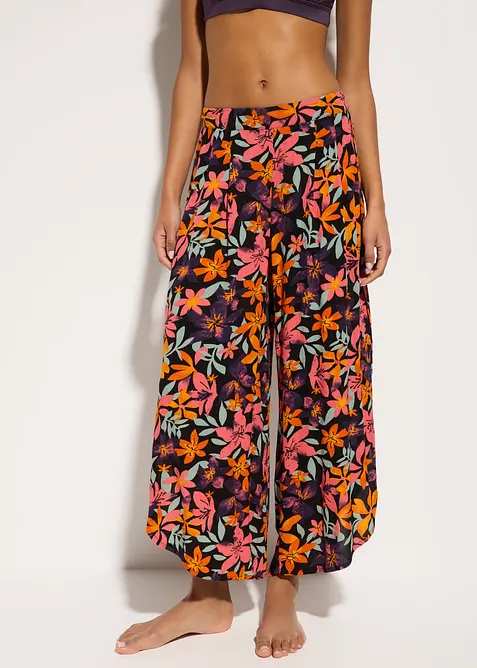 Pantaloni da spiaggia in viscosa fluida, bonprix