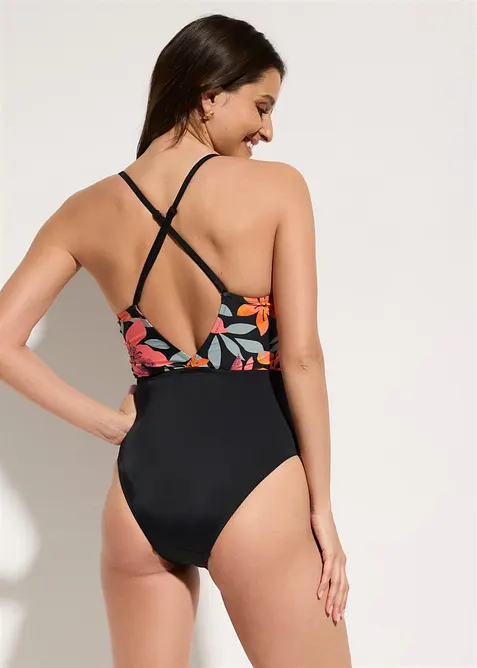 Costume intero con volant, bonprix