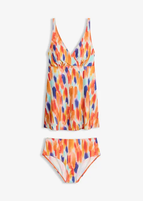 Tankini lungo ad asciugatura rapida (set 2 pezzi), bonprix