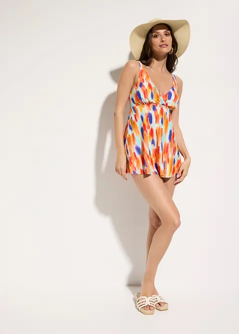 Tankini lungo ad asciugatura rapida (set 2 pezzi), bonprix