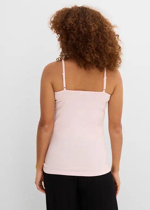 Top con spalline sottili regolabili (pacco da 6), bonprix