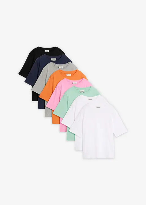 T-shirt (pacco da 8), bonprix