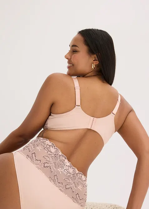 Reggiseno minimizer con pizzo delicato, bonprix