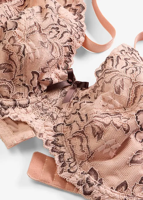 Reggiseno minimizer con pizzo delicato, bonprix