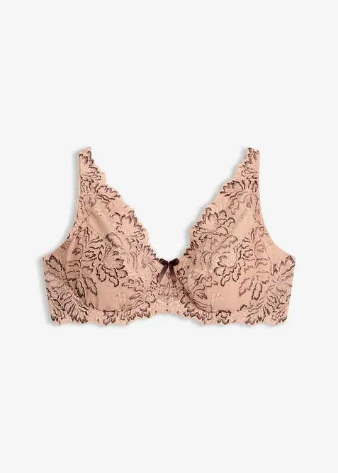Reggiseno minimizer con pizzo delicato, bonprix