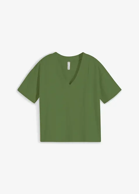Maxi maglia in puro cotone biologico, bonprix