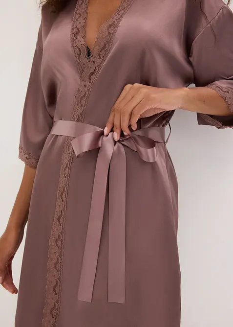 Kimono in satin, bonprix
