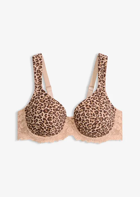 Reggiseno con coppe preformate e spalline imbottite, bonprix