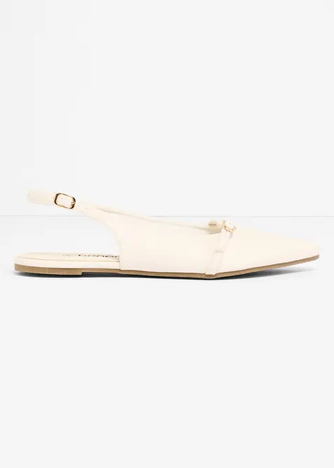 Ballerine con cinturino decorativo, bonprix
