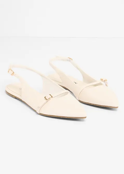 Ballerine con cinturino decorativo, bonprix