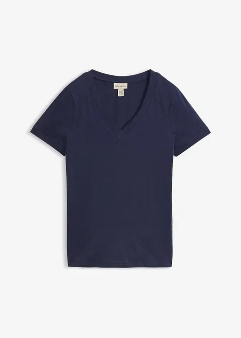 T-shirt in puro cotone, bonprix