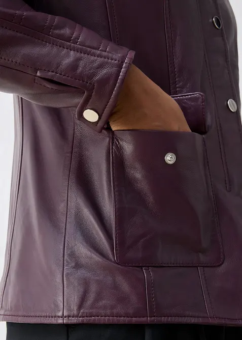 Giacca in nappa di agnello, bonprix