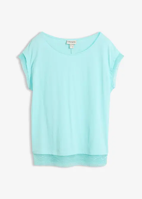 Maglia boxy in cotone, bonprix
