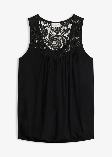 Top in misto viscosa, bonprix