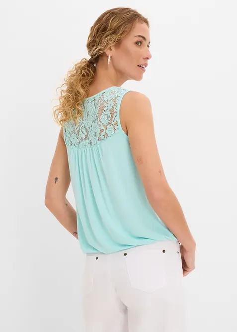 Top in misto viscosa, bonprix
