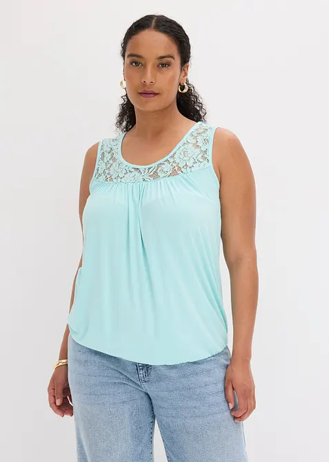 Top in misto viscosa, bonprix