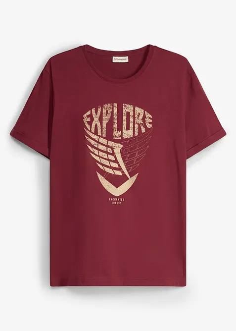 T-shirt in cotone biologico, bonprix
