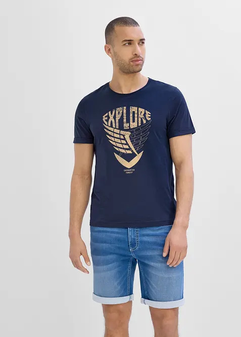 T-shirt in cotone biologico, bonprix
