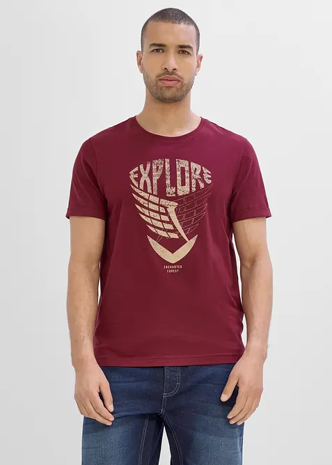 T-shirt in cotone biologico, bonprix