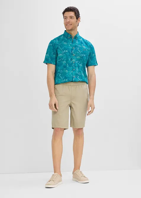 Camicia a maniche corte in seersucker, bonprix