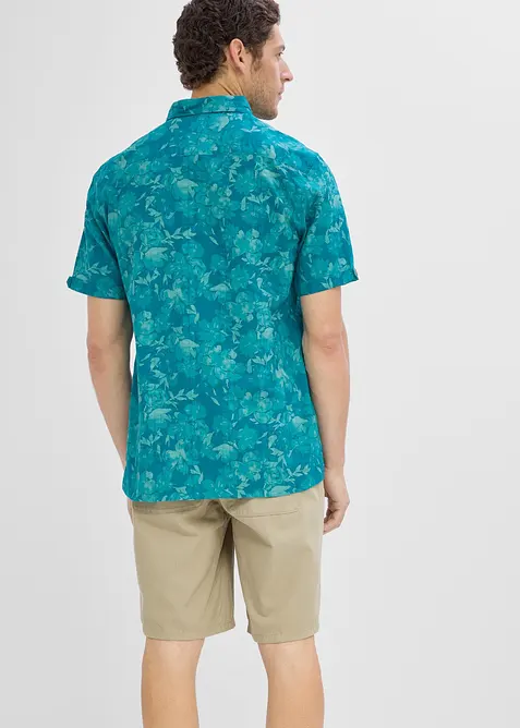 Camicia a maniche corte in seersucker, bonprix