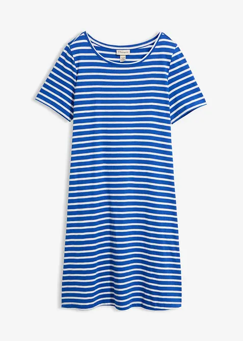 Abito di jersey in filato fiammato di cotone, bonprix