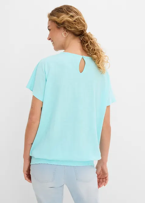Pantaloni in viscosa con elastico in vita, bonprix