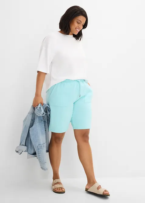 Shorts in felpa con tasche, bonprix