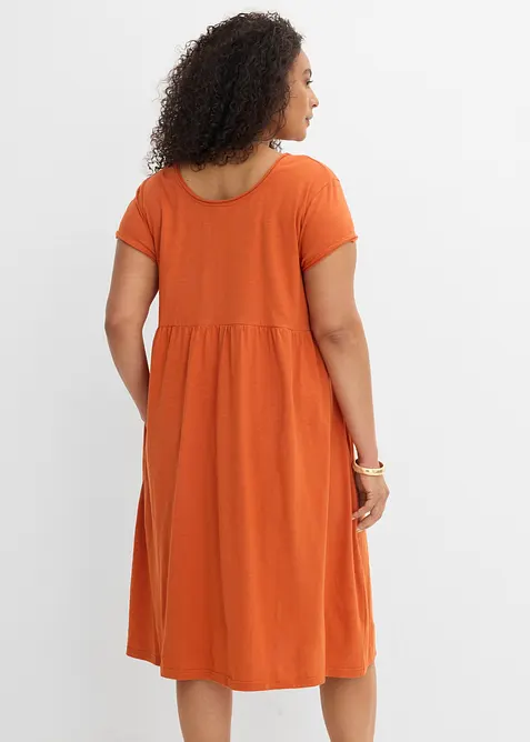 Abito midi in puro cotone biologico, bonprix