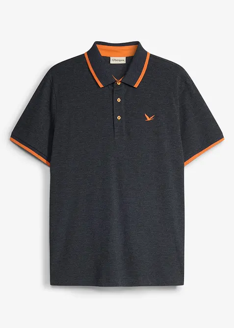 Polo in piquet con puro cotone biologico, bonprix