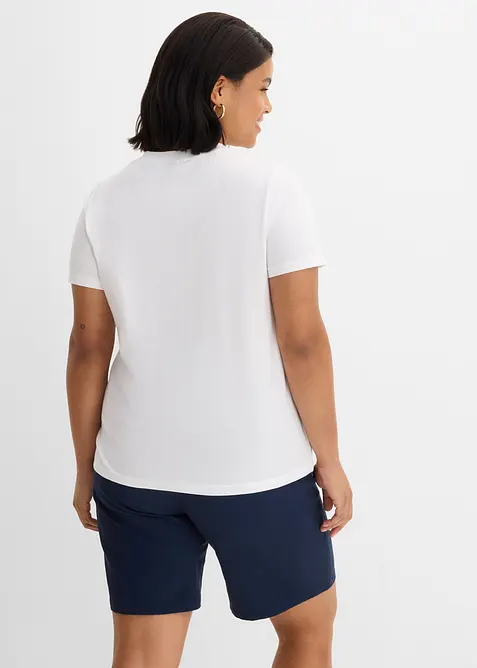 T-shirt in puro cotone, bonprix