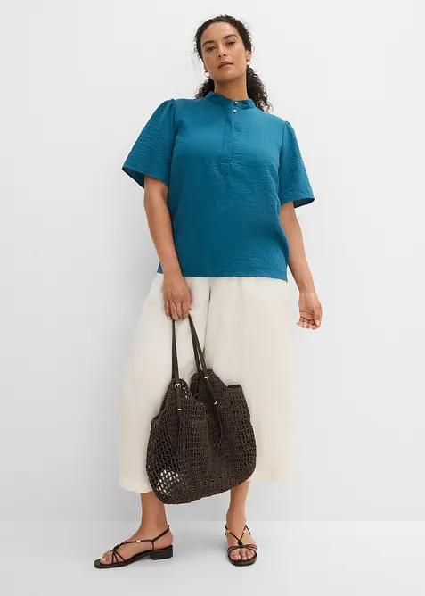 Blusa in misto viscosa, bonprix